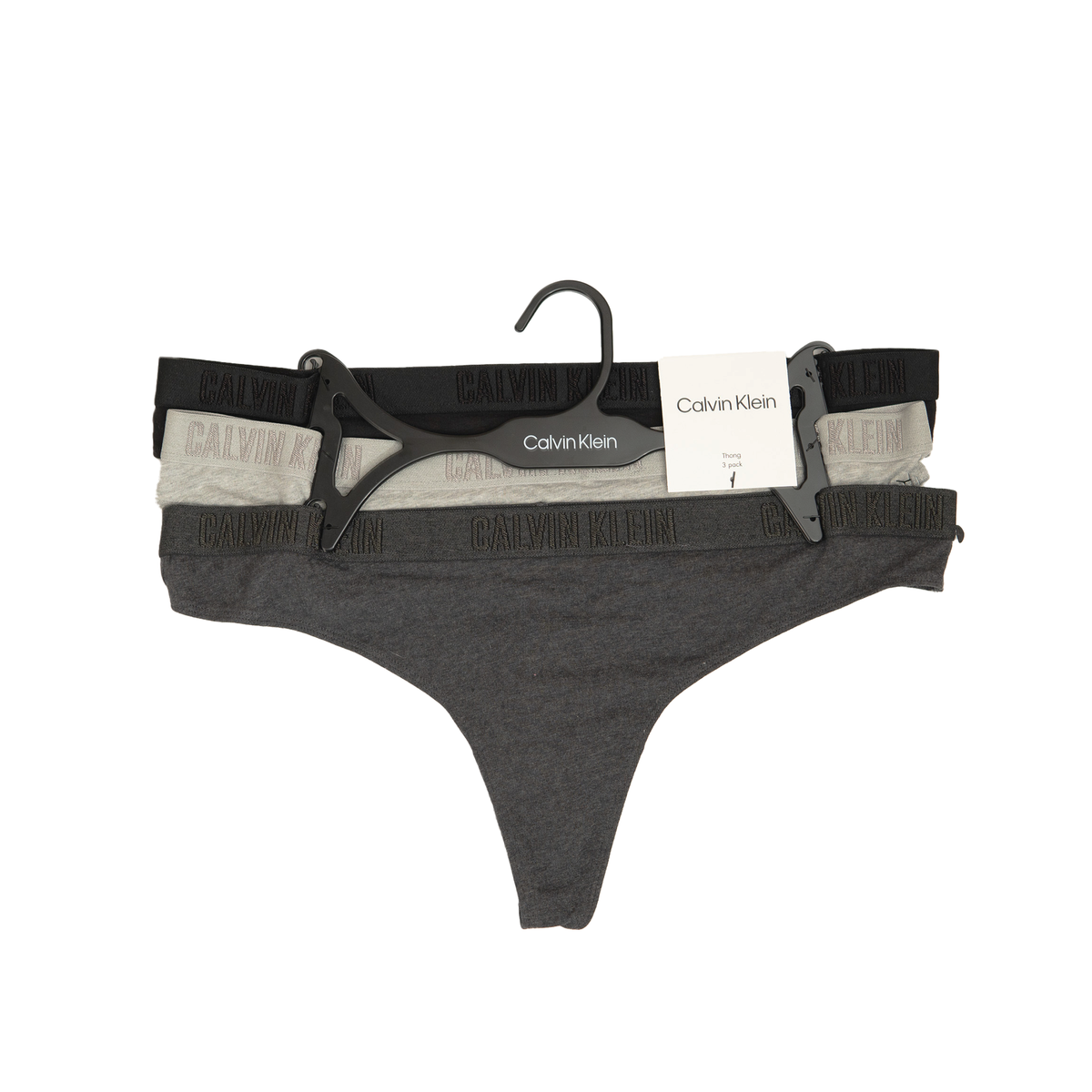 Tangas Calvin Klein Thong Paquete De 3 Mujer Multicolor