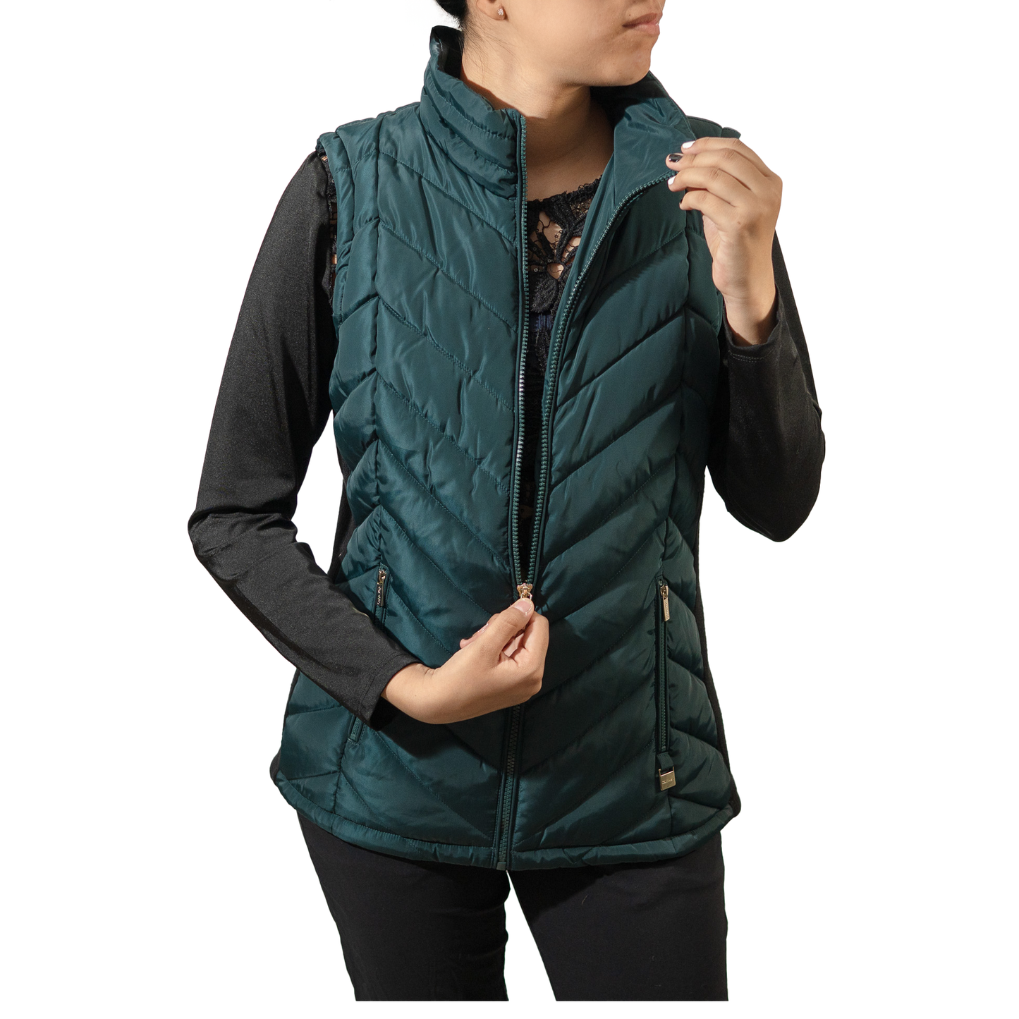 Chaleco Calvin Klein Vest M8xt7499 P/ Mujer