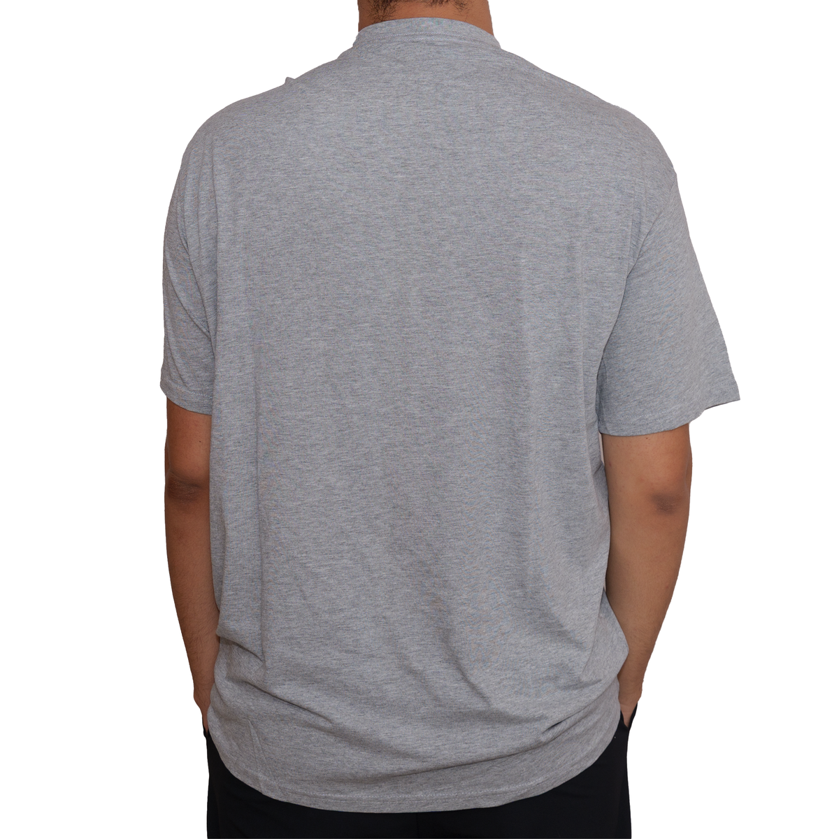 Playera manga corta Columbia Diamond Bison Gris para Hombre