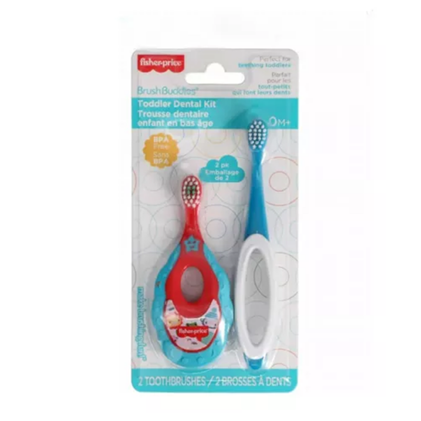 Cepillo Fisher Price Bebe Pack 2 Productos Higiene