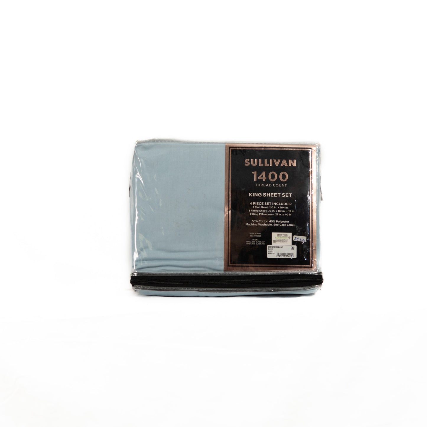 Juego De Sabanas Sullivan 1400 Hilos Algodón