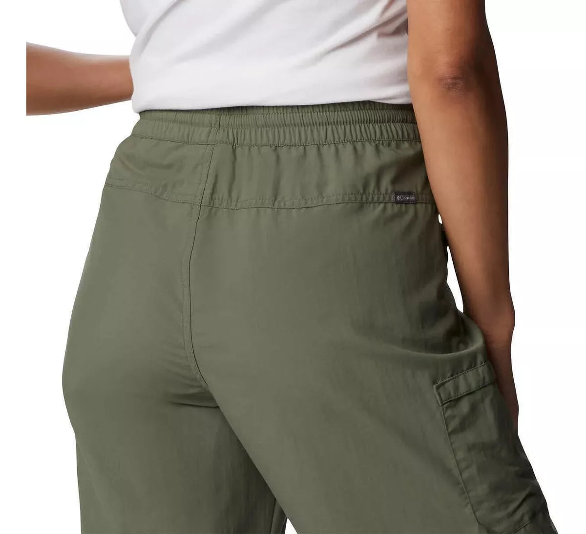 Pantalón Columbia Droite Jambe De Corte Regular