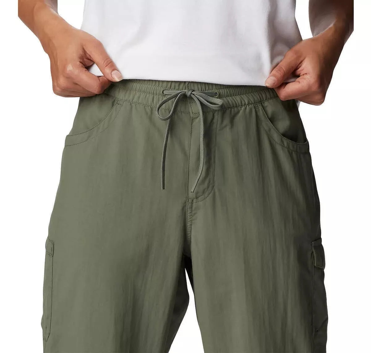 Pantalón Columbia Droite Jambe De Corte Regular
