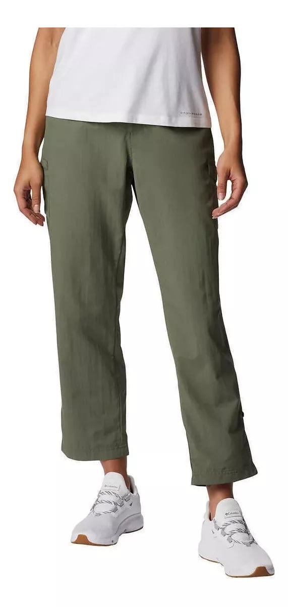 Pantalón Columbia Droite Jambe De Corte Regular