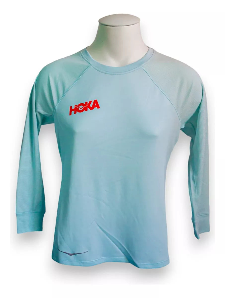 Playera Hoka Mujer Manga Larga