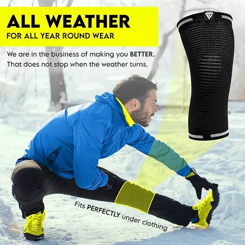 Par De Rodilleras De Compresión Langov Knee Braces Support