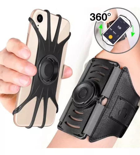 Brazalete Soporte Celular Sport Armband 360 Universal