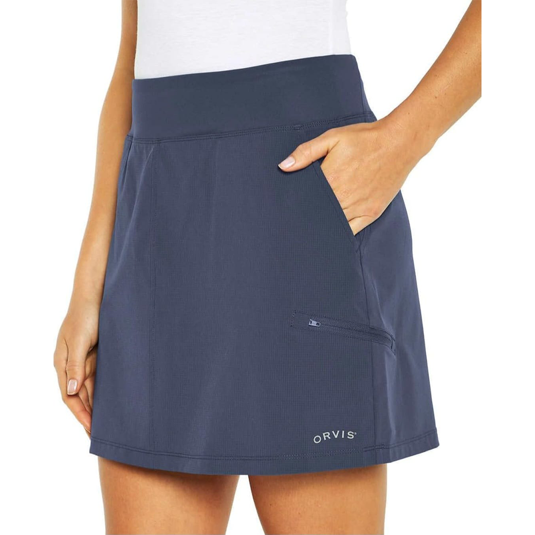 Falda Orvis Travel Skirt 1670892 Azul para Mujer