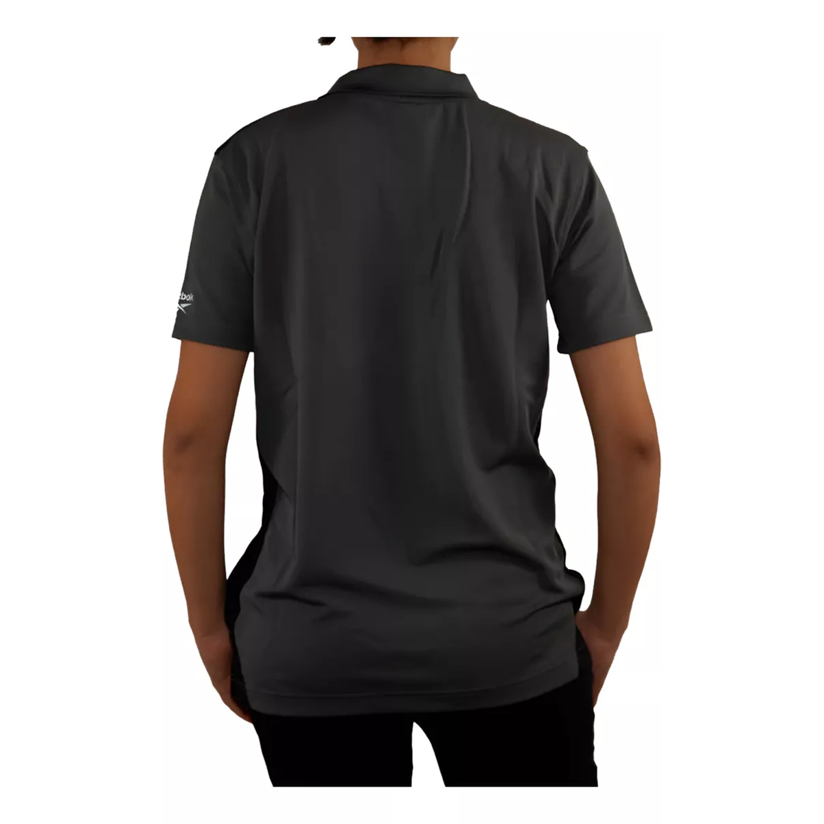 Camisa polo Reebok Playoff Polo Gris para Mujer