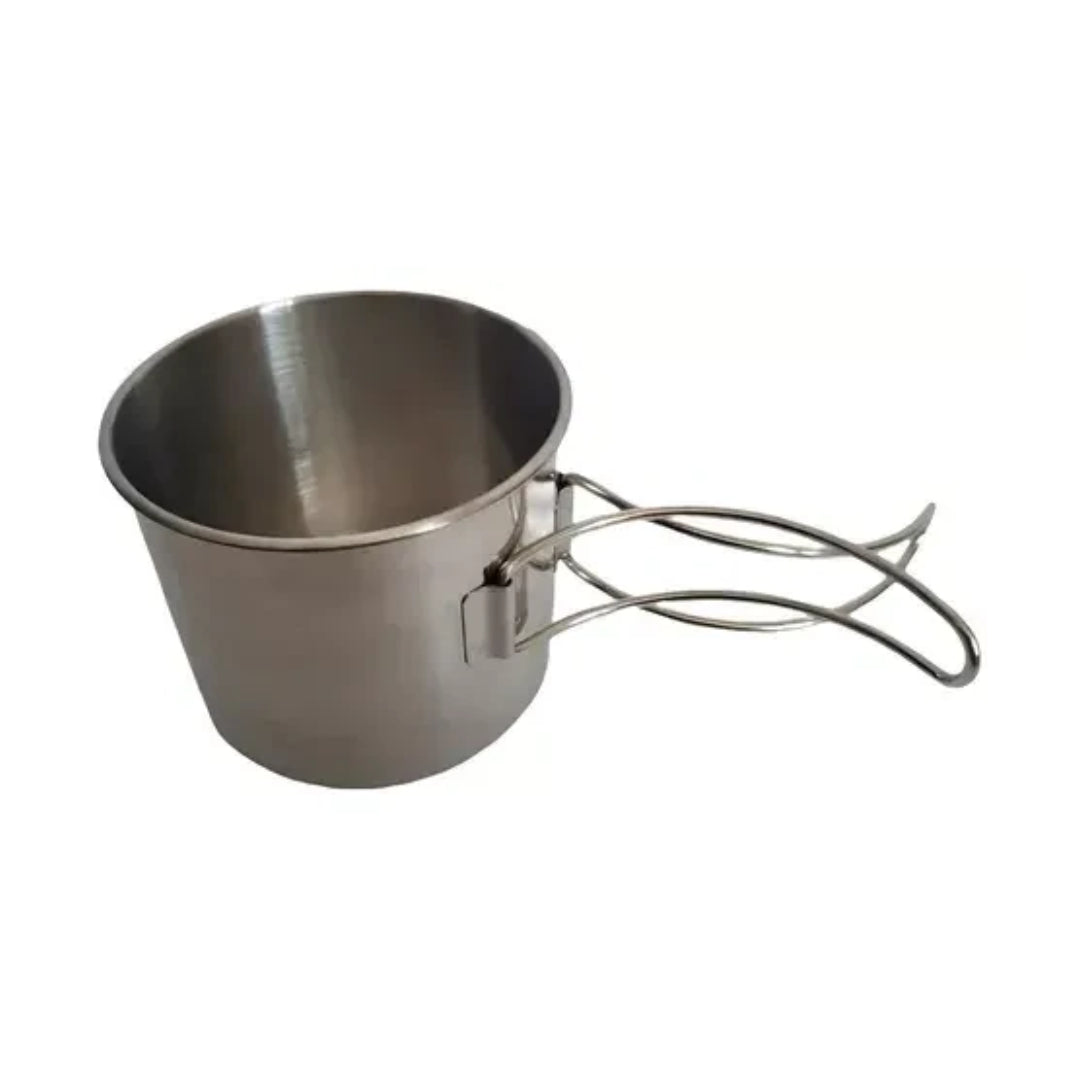 Taza Y Cubiertos Ozark Trail Camping 18 Onz Acero Inoxidab