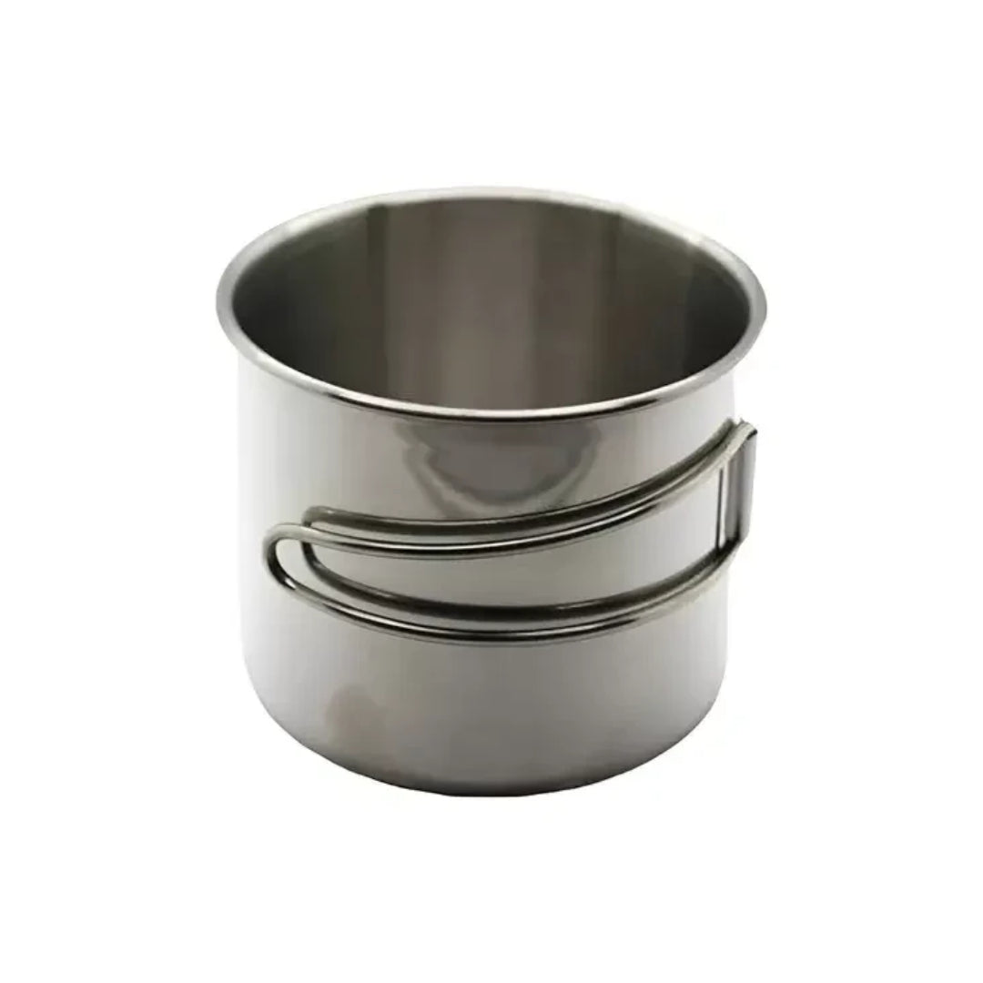 Taza Y Cubiertos Ozark Trail Camping 18 Onz Acero Inoxidab