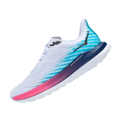 Tenis Hoka Mach 5 One One Runners Caminatas Blanco para hombre