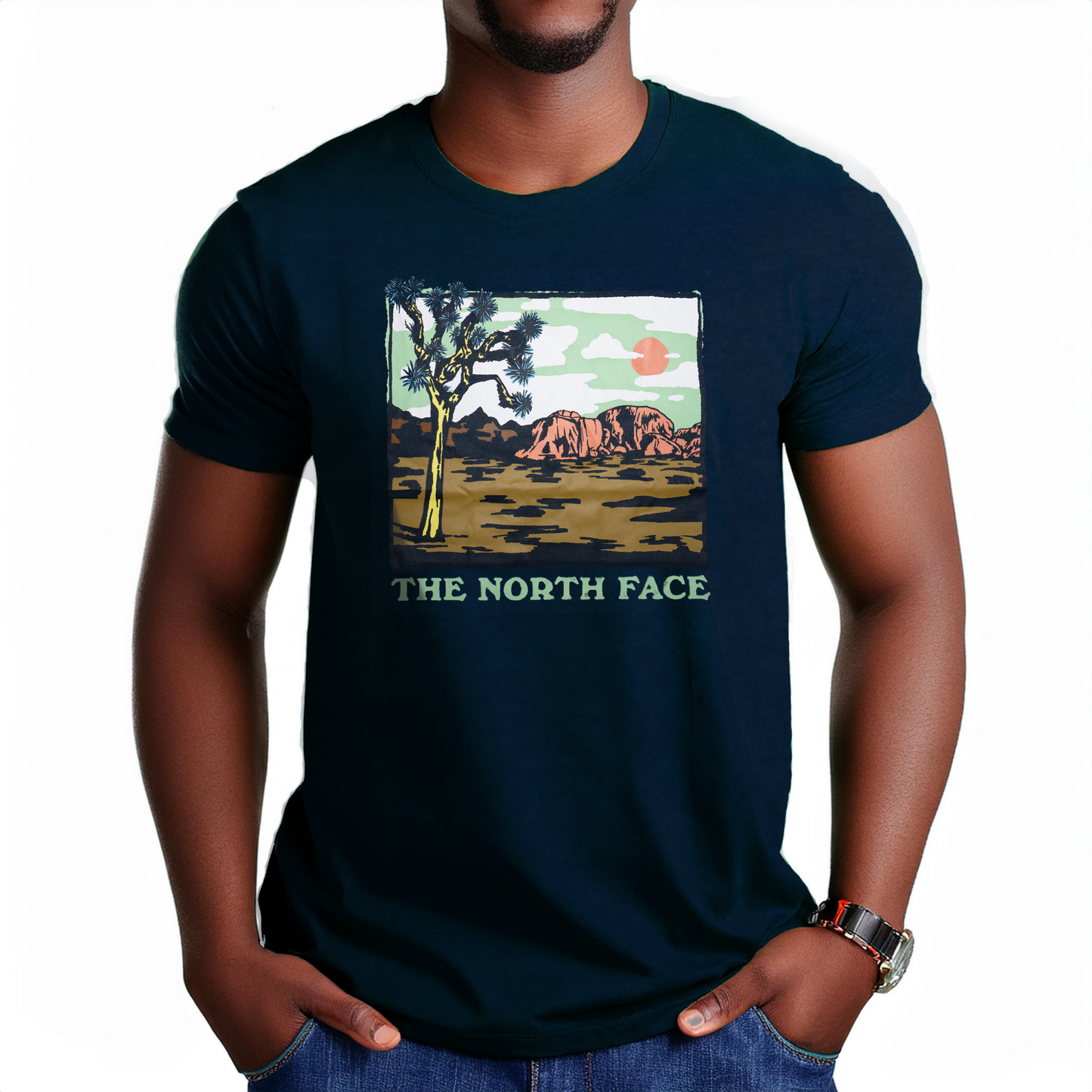 Playera The North Face Novelty Graphic T Shady Blue