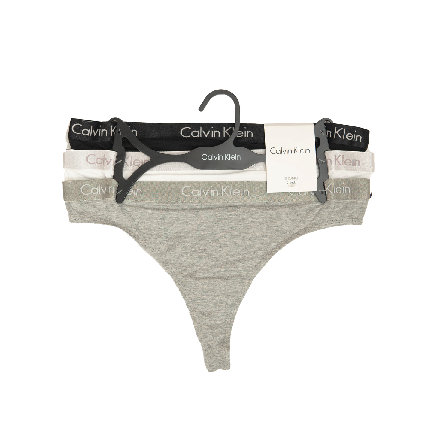 Tangas Calvin Klein Thong  Paquete De 3 Mujer Tricolor