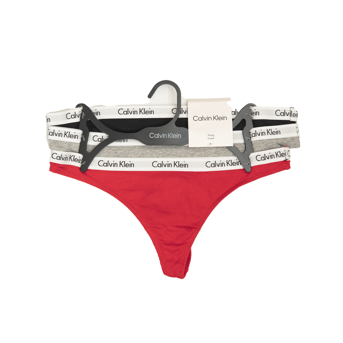 Tangas Calvin Klein Thong  Paquete De 3 Mujer Tricolor