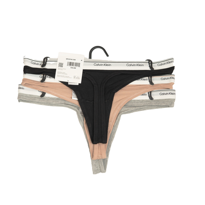 Tangas Calvin Klein Thong  Paquete De 3 Mujer Tricolor