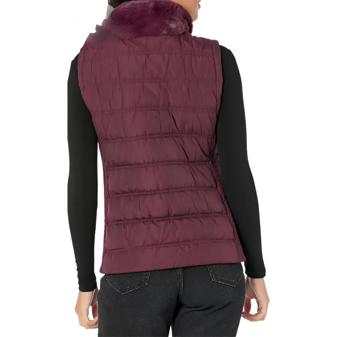 Chaleco Calvin Klein Vest M3XTA475 Vino para Mujer