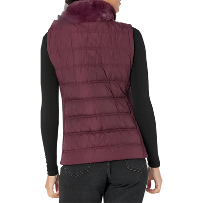 Chaleco Calvin Klein Vest M3XTA475 Vino para Mujer