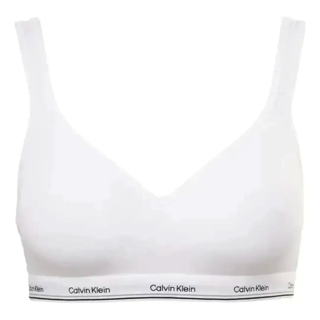 2 pack brassier Calvin Klein WireFree Bralette Negro/Blanco para Mujer