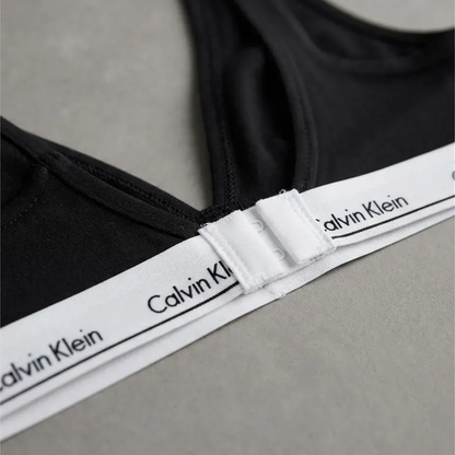 2 pack brassier Calvin Klein WireFree Bralette Negro/Blanco para Mujer