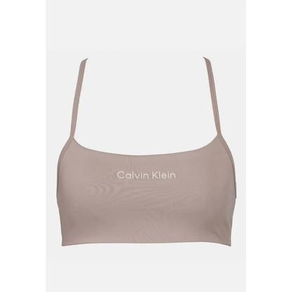 2 pack Sport Bra Calvin Klein Performance Microfiber Stretch Naranja rojizo/ Fresco para Mujer