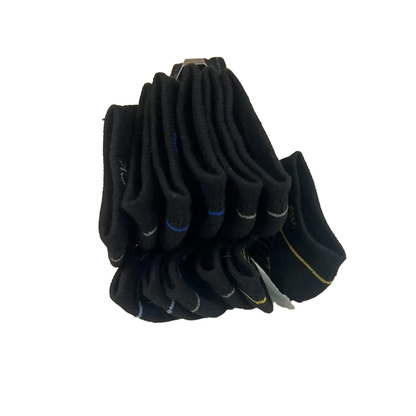 6 pack calcetin Calvin Klein Cushion Quarter Cut Negro para Hombre