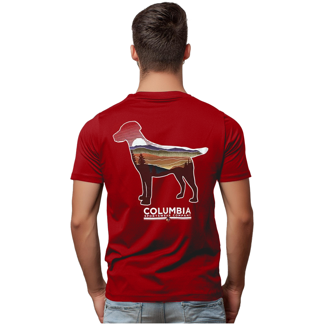 Playera Columbia Hombre Columbia Meeker Peak Camiseta De Manga