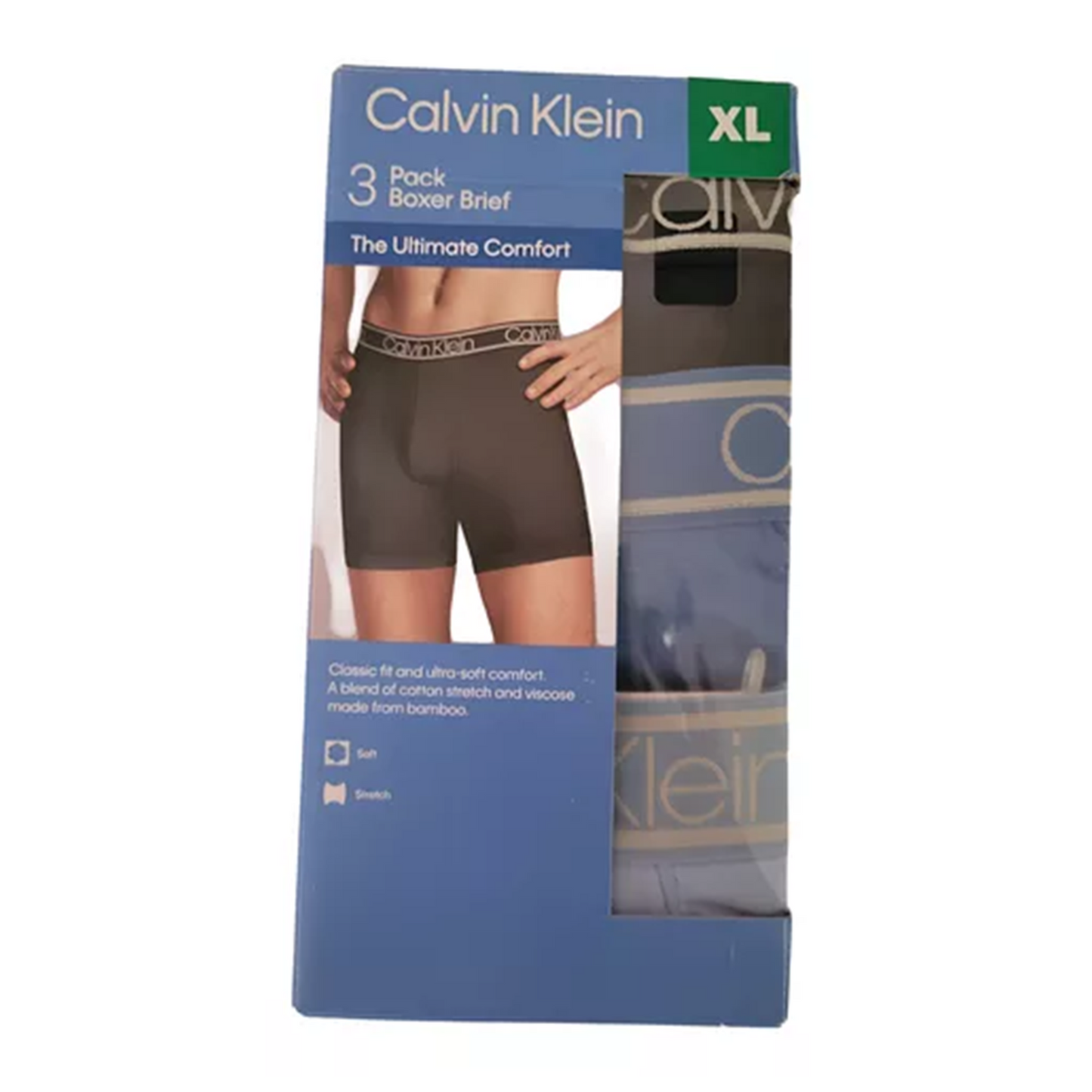 Calvin Klein Boxer Micro Mesh 3 Pack 100% Original