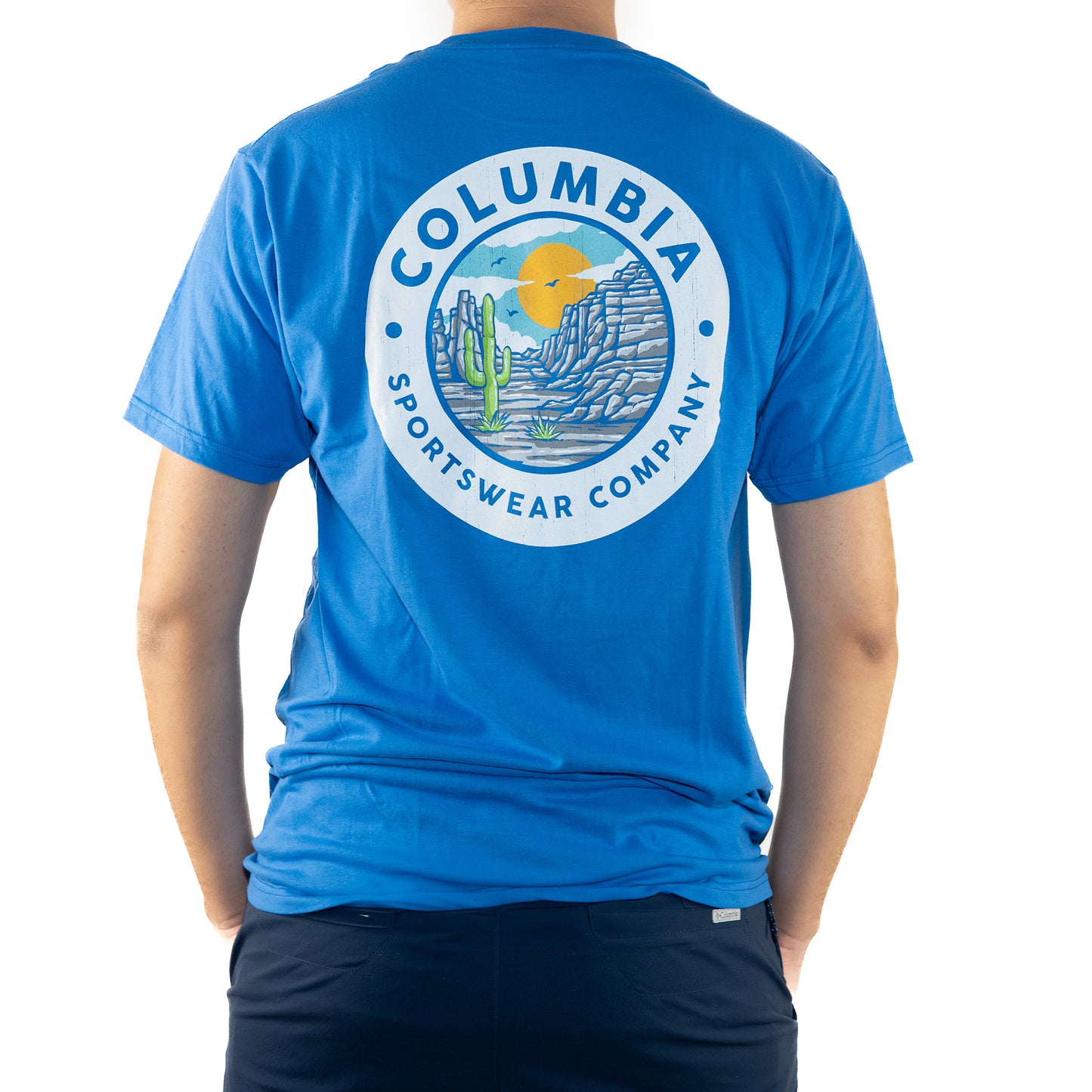 Playera Columbia Dessert Circle 100% Original