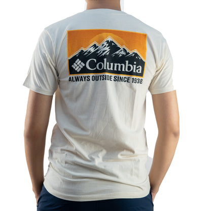 Playera Columbia Sunset Stripe 100% Original