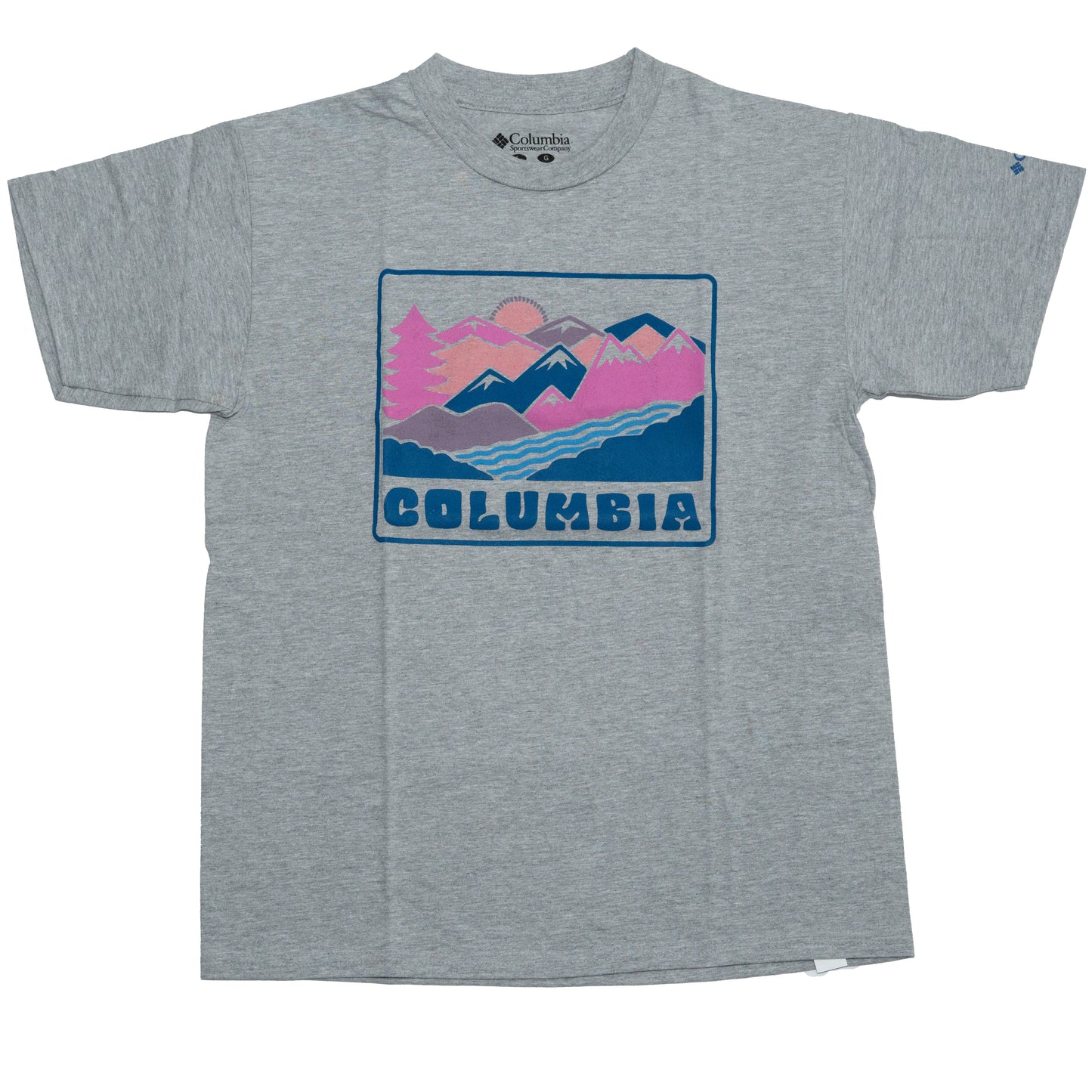 Playera Columbia Mountain River Para Jovenes