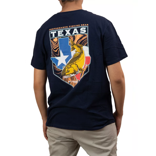 Playera Columbia Pfg Texan Fish 100% Original