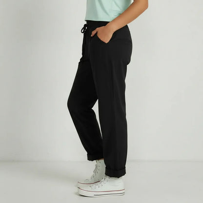 Jogger Columbia Jambe Droite Negro para Mujer