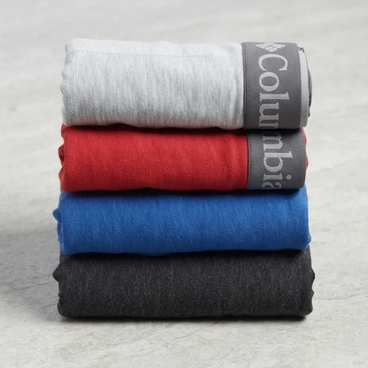 Stretch Boxer 4 Pack Columbia High Performance Stretch Boxer Briefs Negro/Gris/Rojo/Azul para Hombre