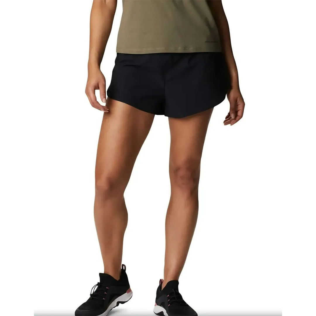 Short Columbia Hike Short Negro para Mujer