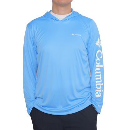 Hoodie Columbia Rapid Creek Azul Cielo para Hombre