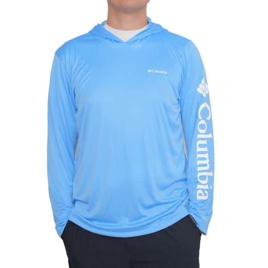 Hoodie Columbia Rapid Creek Azul Cielo para Hombre