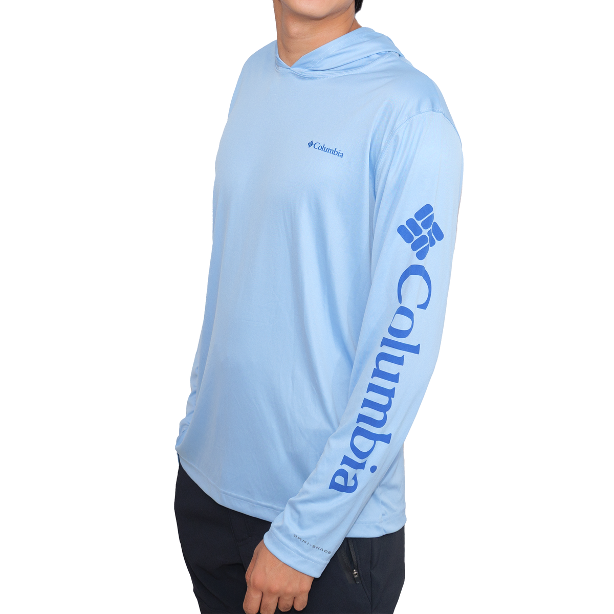 Hoodie Columbia Rapid Creek Azul Acero para Hombre