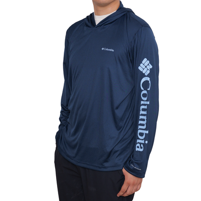 Hoodie Columbia Rapid Creek Azul Noche para Hombre