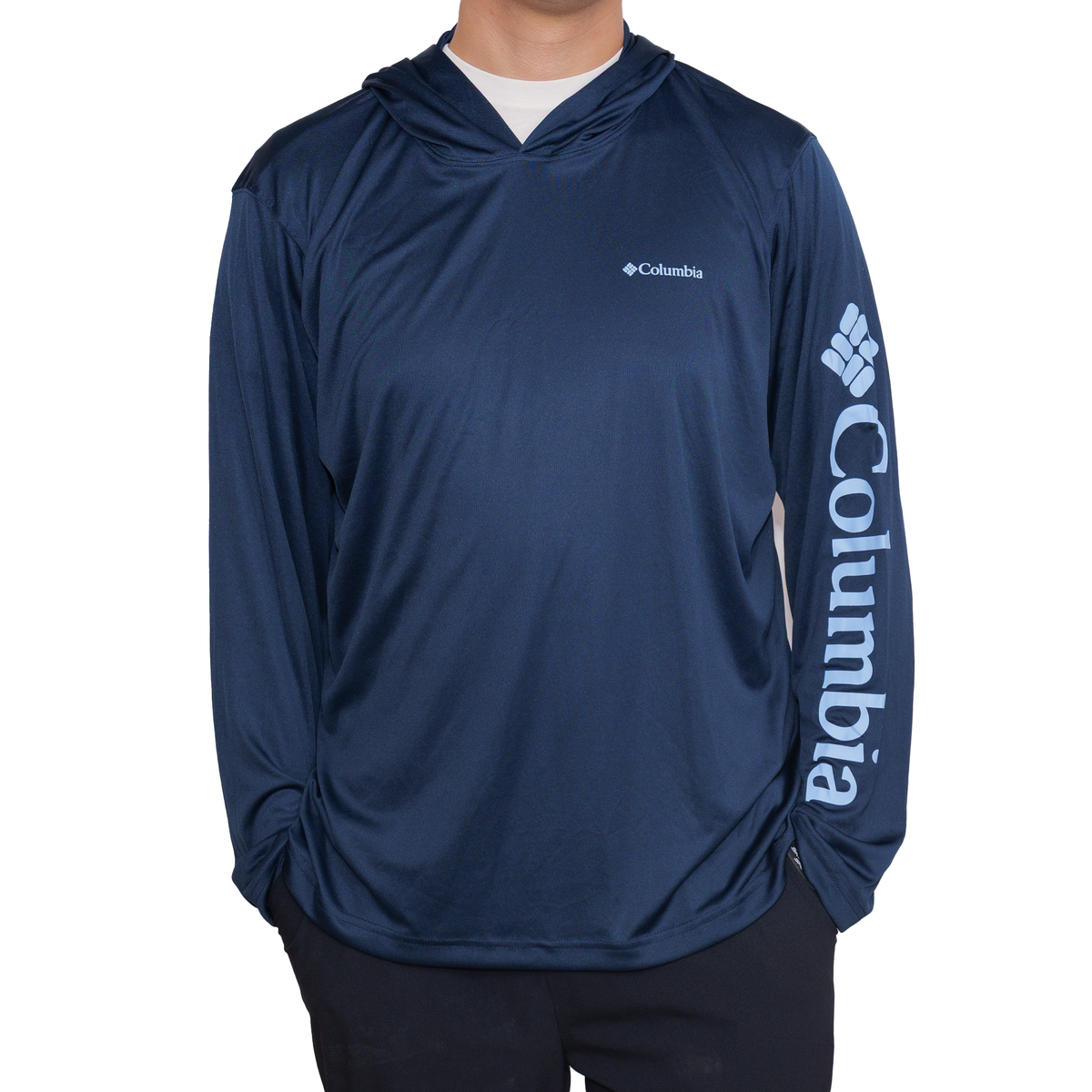 Hoodie Columbia Rapid Creek Azul Noche para Hombre