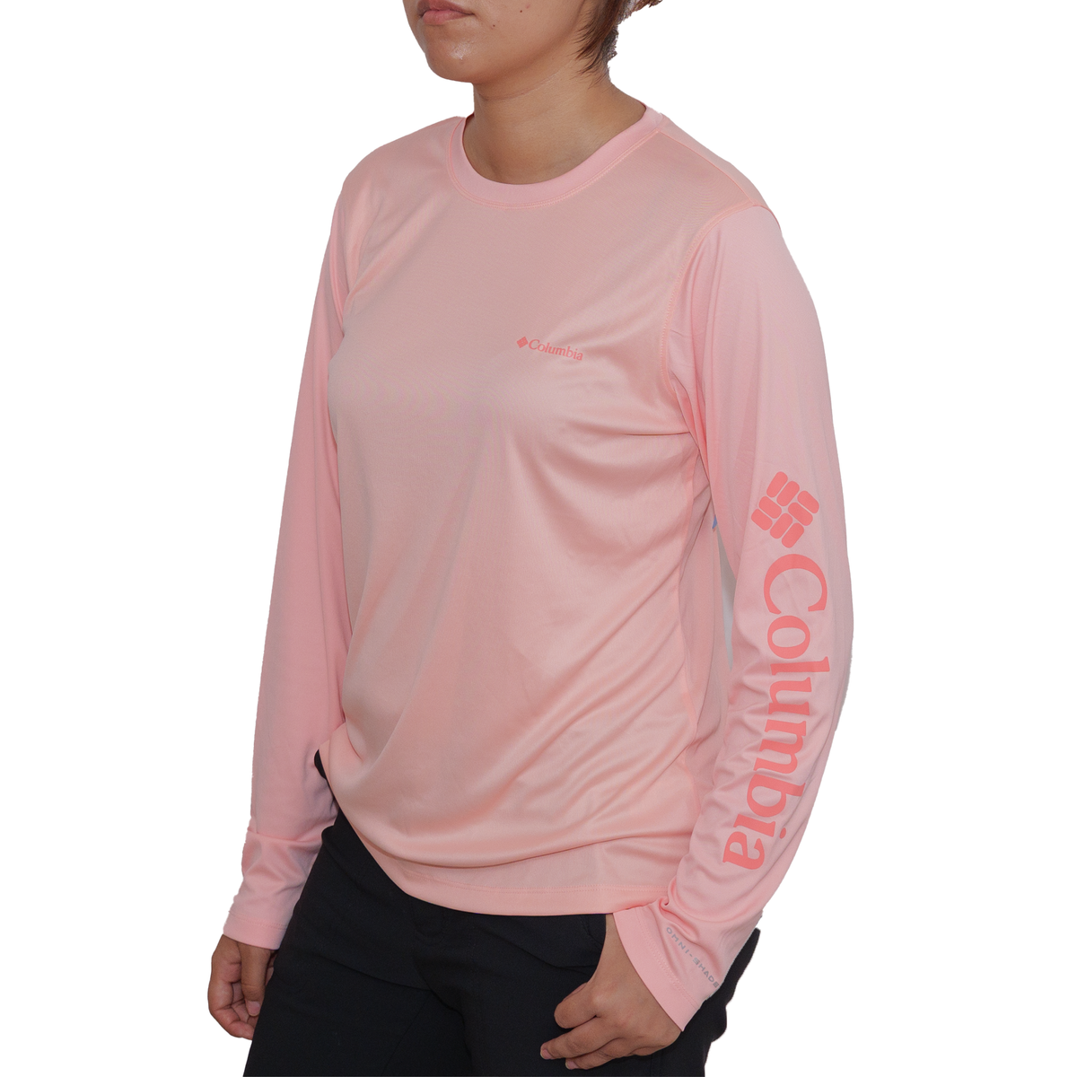 Playera manga larga Columbia Rapid Creek Melocoton para Mujer