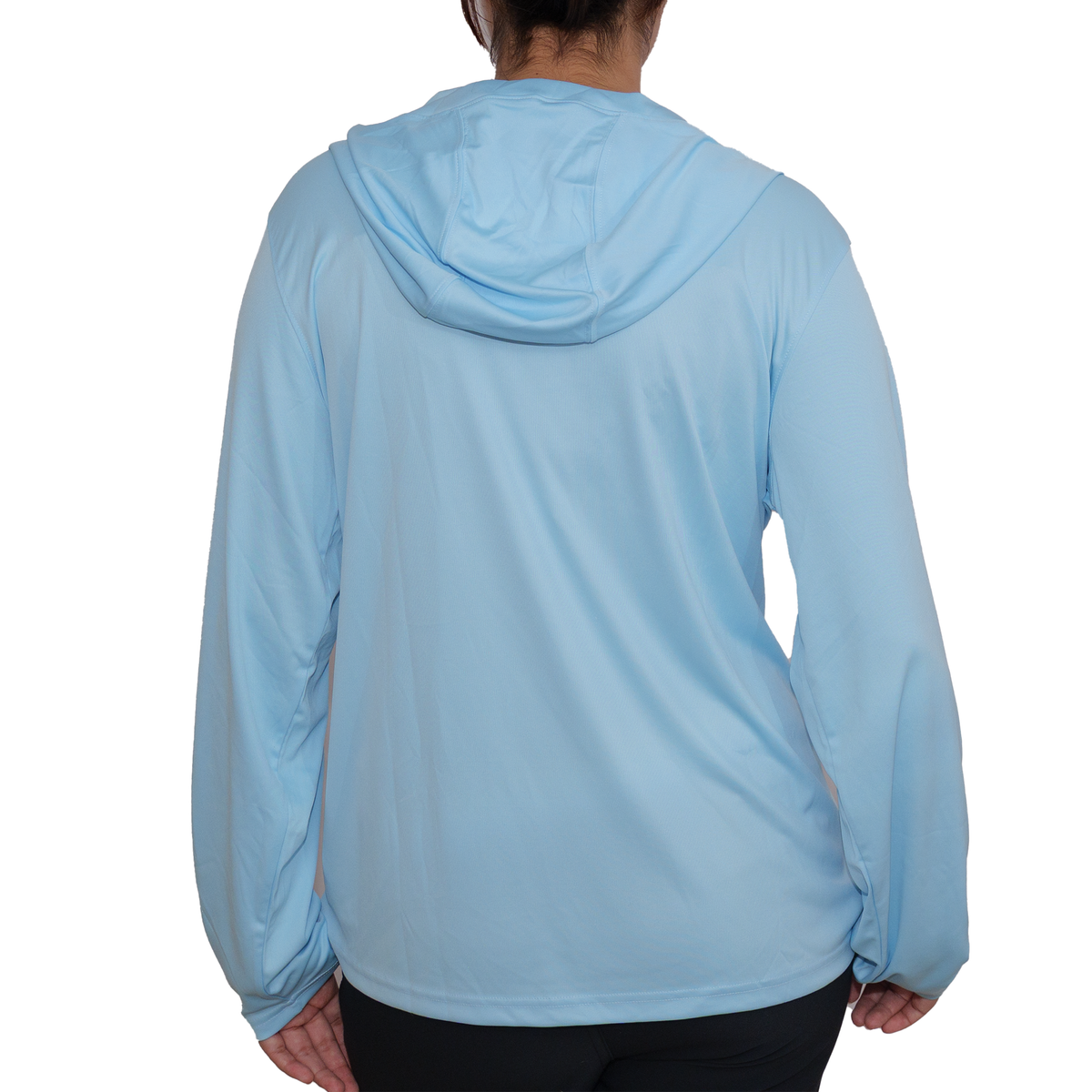 Hoodie Columbia Rapid Creek V Neck Azul Cielo para Mujer