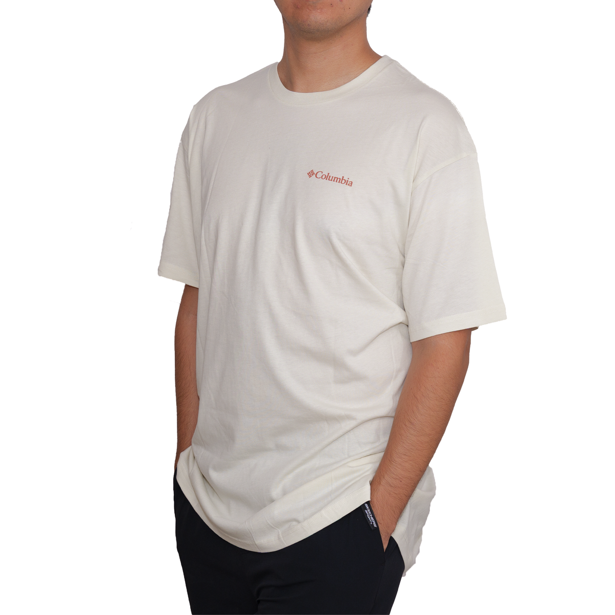 Playera manga corta Columbia Death Valley Hueso para Hombre
