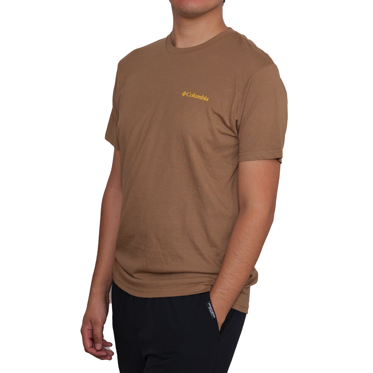 Playera manga corta Columbia Reflected Forest Marron para Hombre