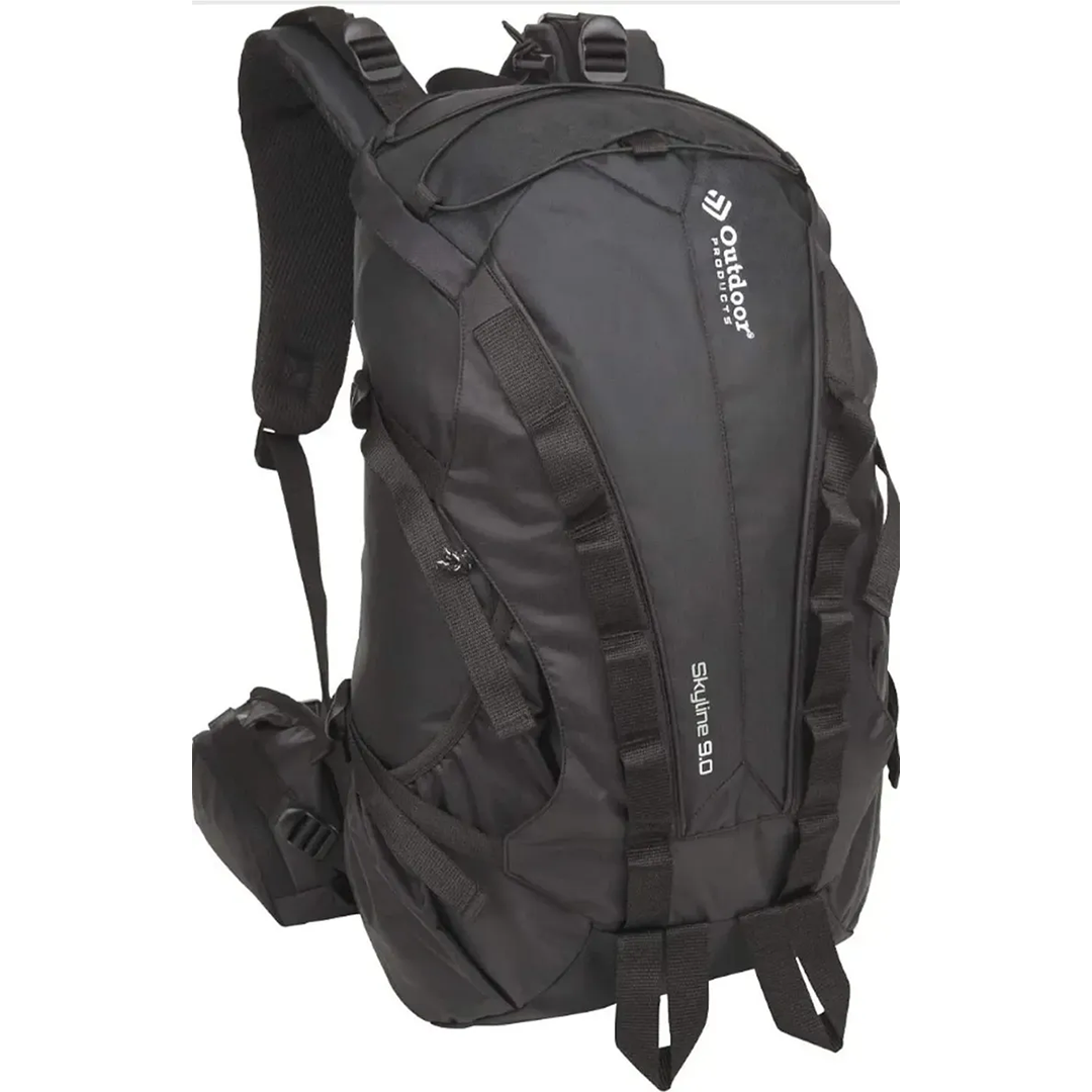 Mochila  Outdoor Products Mochila con Marco Skyline 9.0 28 LTS Negro Unisex