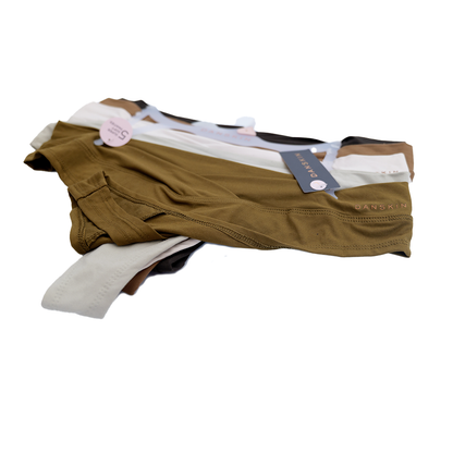 5 Pack tanga Danskin Super soft Panties Café/Crema para Mujer