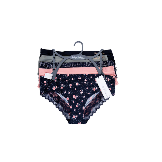 5 pack panties Marilyn Monroe Encaje floral Variado para Mujer