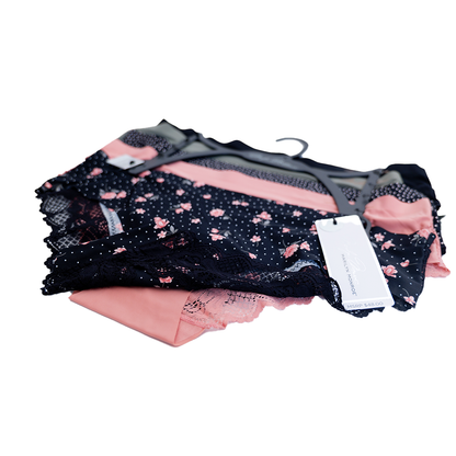 5 pack panties Marilyn Monroe Encaje floral Variado para Mujer