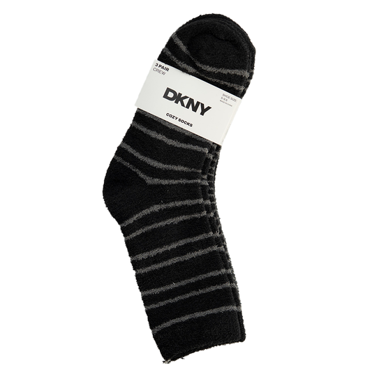 3 pack calcetin DKNY Cozy Socks Gris para Mujer