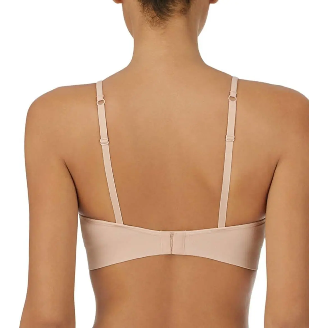 2 pack brassier DKNY Seamless Bra II Negro/Marfil para Mujer